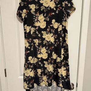 Floral Short Sleeve Dress